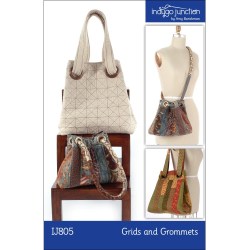 805 INDYGO JUNCTION GRIDS & GROMMETS BAGS SIZED PATTERN